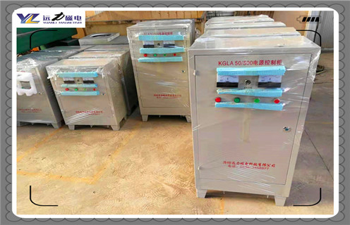 電磁除鐵器，電磁除鐵器組成，PDC-10電磁除鐵器設備組成安裝