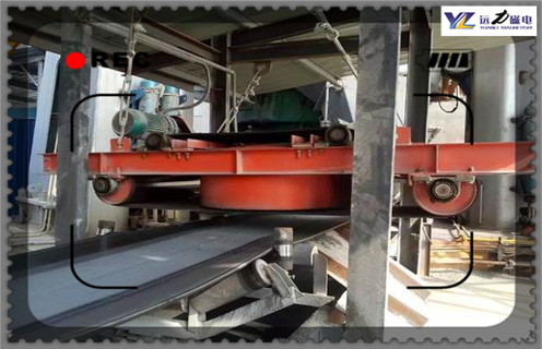 帶式電磁除鐵器，福州帶式電磁除鐵器安裝工作原理_福州帶式電磁除鐵器安裝構造選型_廠(chǎng)家